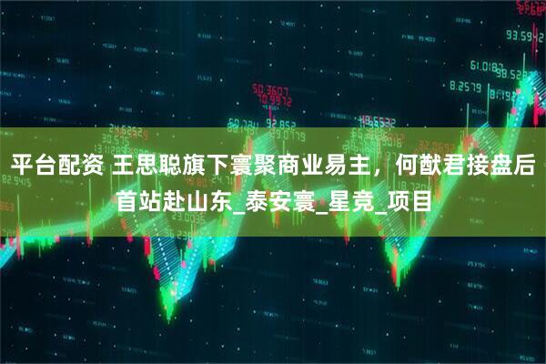 平台配资 王思聪旗下寰聚商业易主，何猷君接盘后首站赴山东_泰安寰_星竞_项目